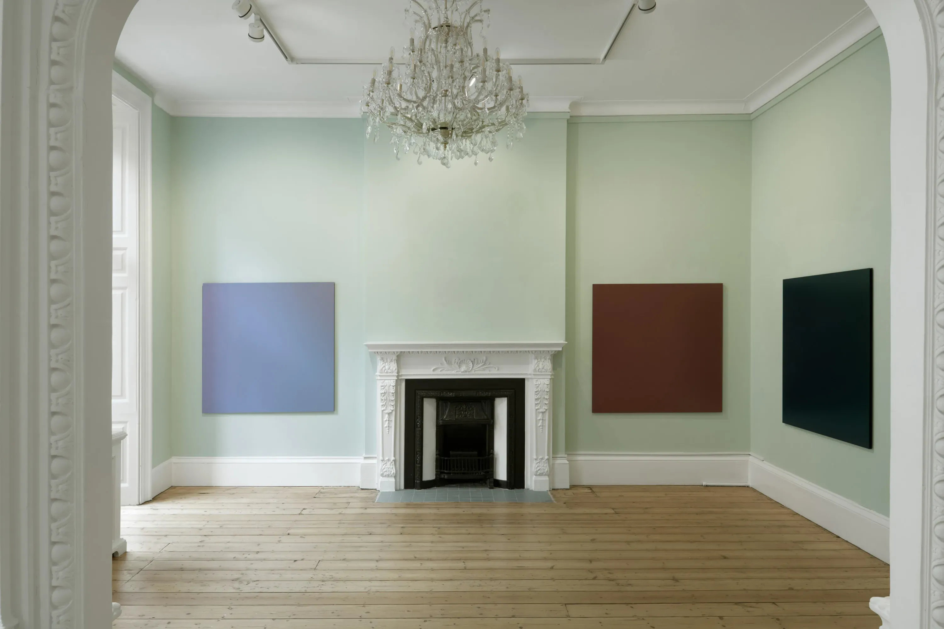 Olivier Mosset, On the Lost Highway at Massimo De Carlo, photo 5