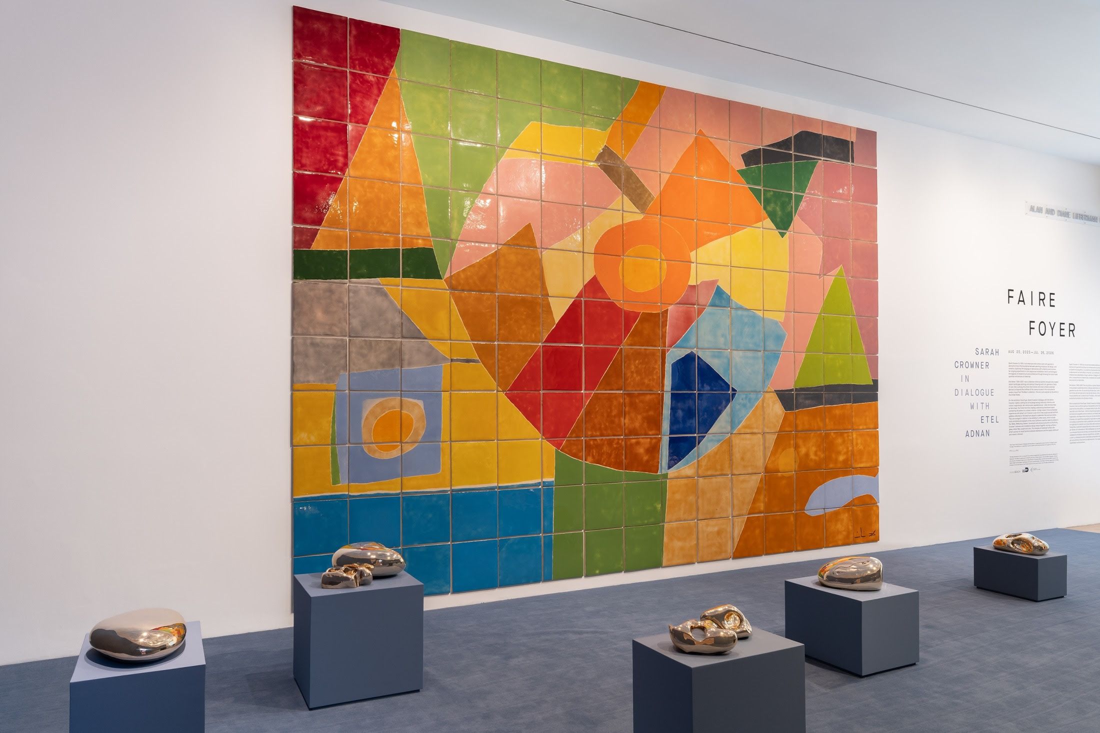 Faire Foyer: Sarah Crowner in Dialogue with Etel Adnan, image 2 of 3