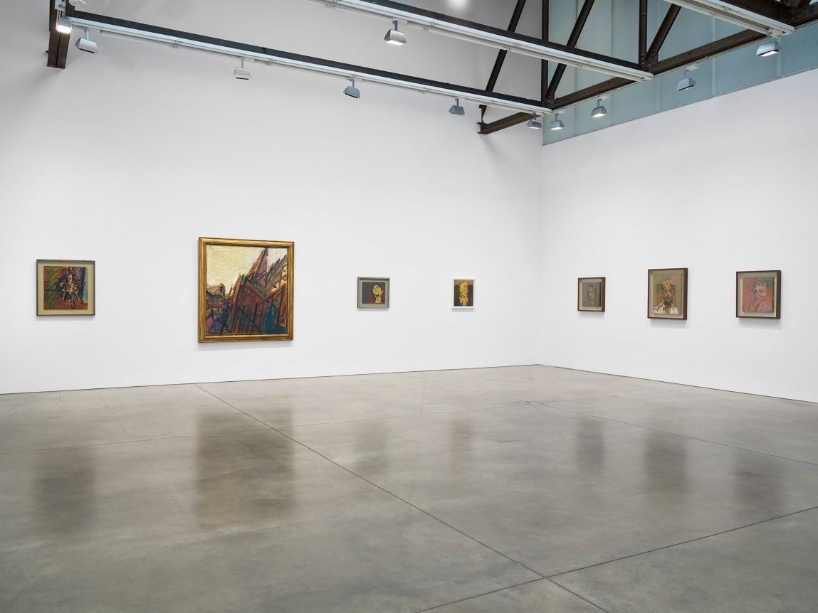 Frank Auerbach, Selected Works, 1978-2016 at Luhring Augustine, photo 6