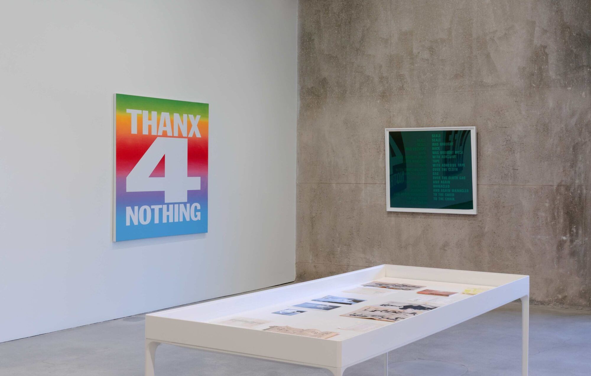 John Giorno, No Nostalgia at Marciano Art Foundation, photo 2