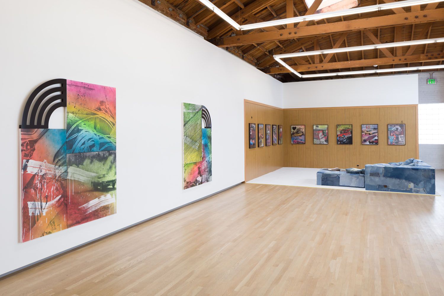 Wendy White, Racetrack Playa at Shulamit Nazarian, photo 3