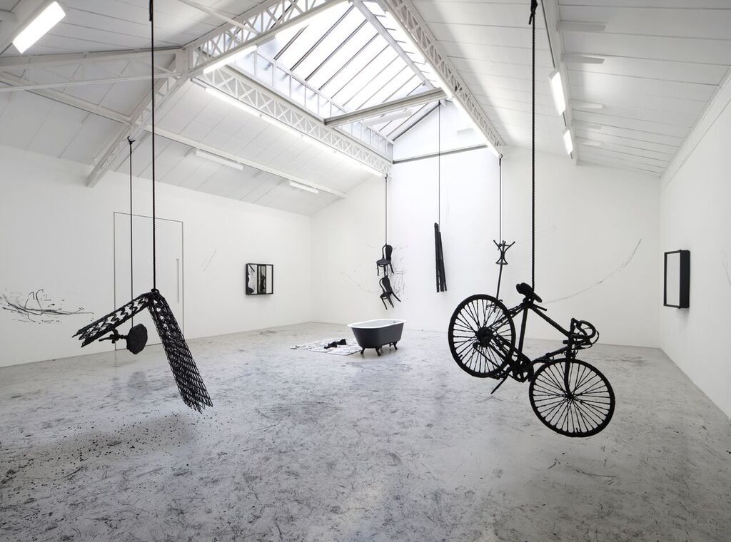 Robin Rhode, Force Of Circumstance at Mennour, photo 4