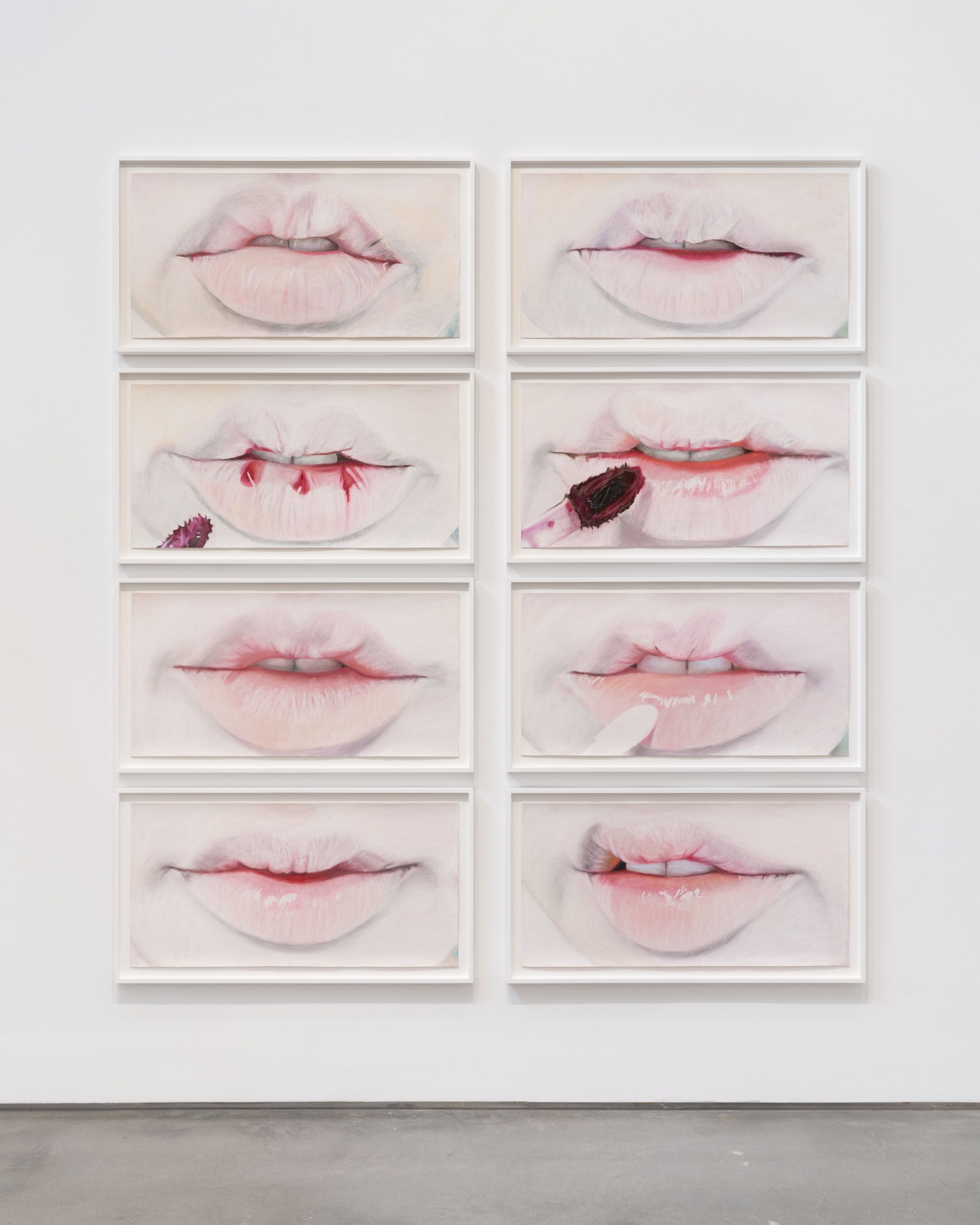 Gina Beavers, Pastel Looks at Marianne Boesky Gallery, photo 2