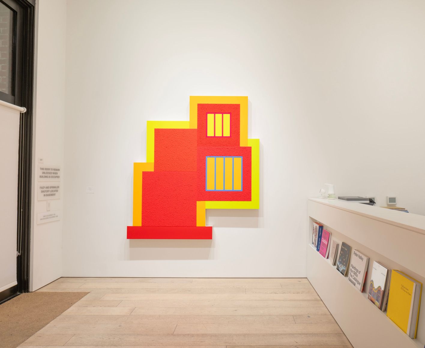 Peter Halley, Peter Halley at Berggruen, photo 7