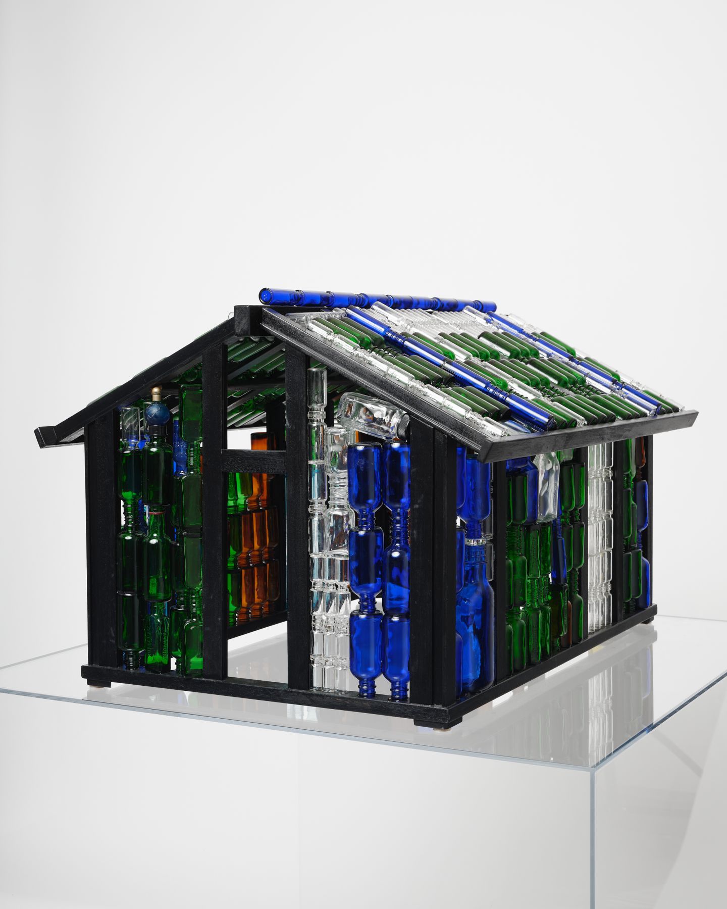 Mildred Howard, Bottle Houses at Anglim/Trimble, photo 2