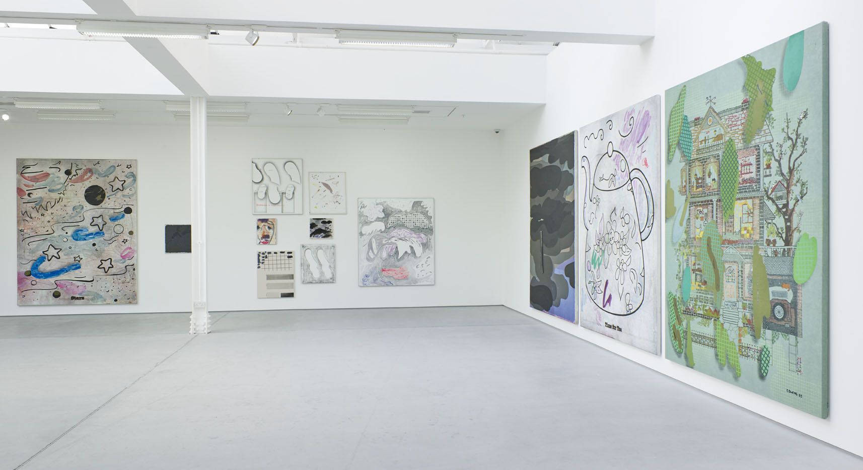 Laura Owens, Laura Owens at Sadie Coles, photo 4