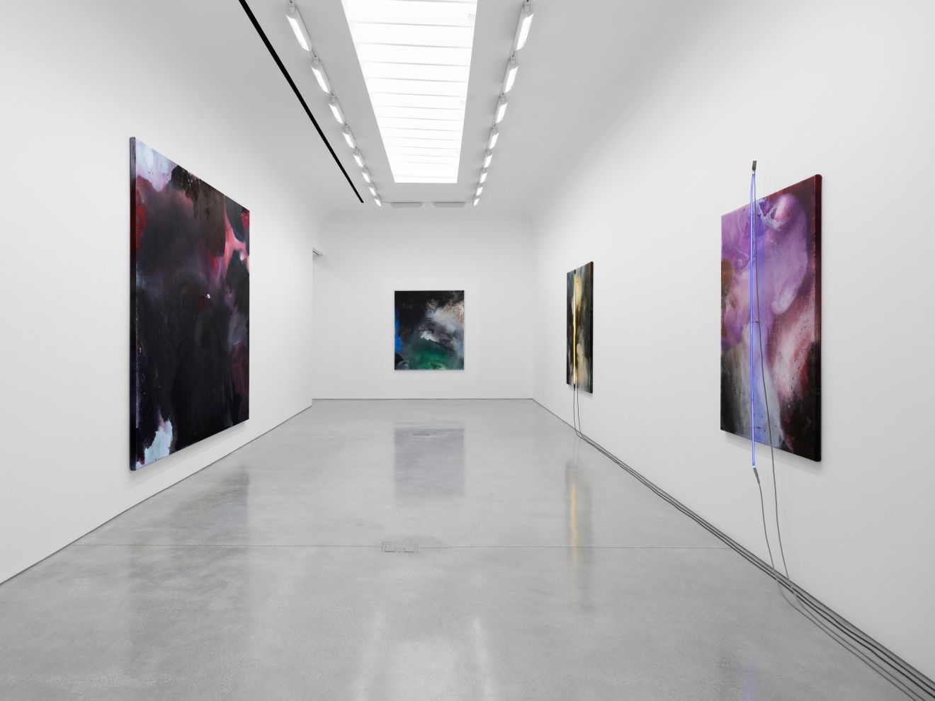 Mary Weatherford, The Surrealist at David Kordansky Gallery, photo 10