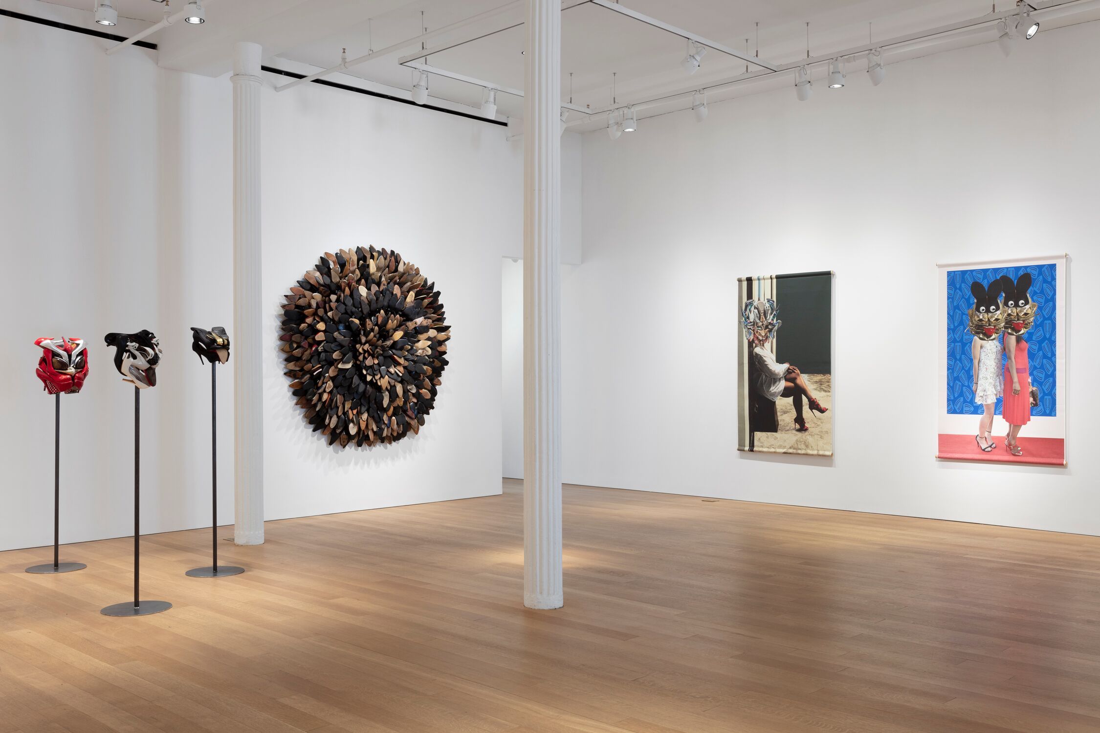 Willie Cole, Bella Figura at Alexander and Bonin, photo 8