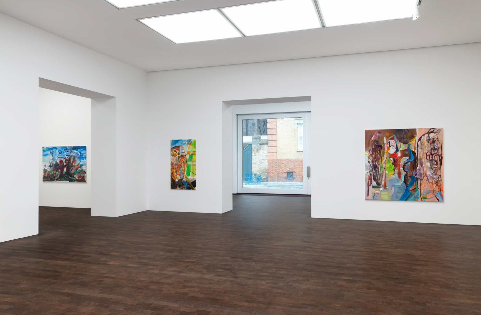 Albert Oehlen, New Paintings at Gagosian, photo 14