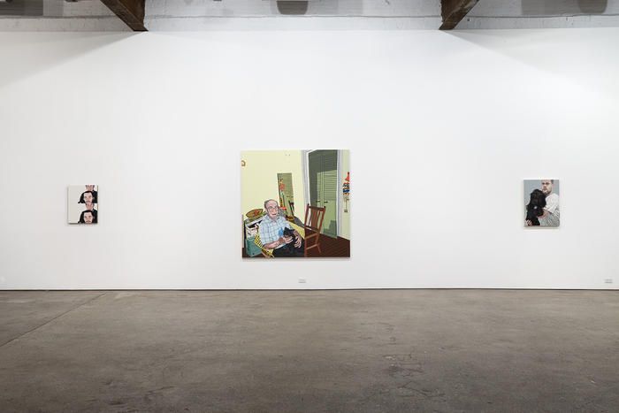 Jonas Wood, Portraits at Anton Kern, photo 2