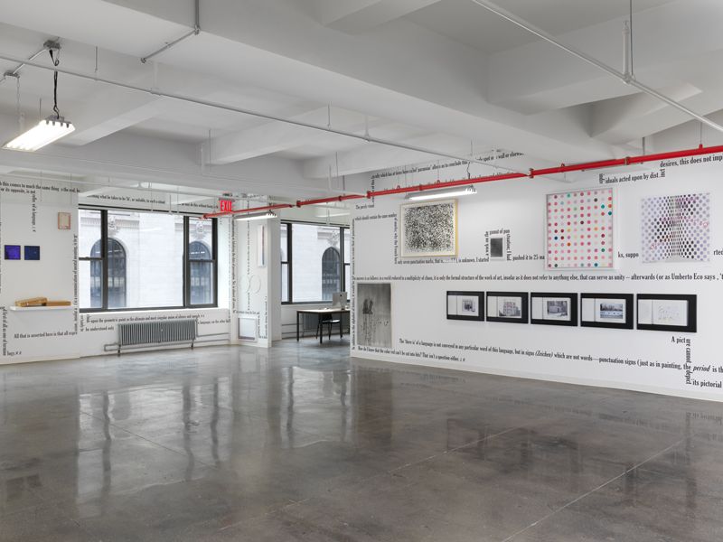 Dot, Point, Period, Dot, Point, Period at Castelli Gallery, photo 4