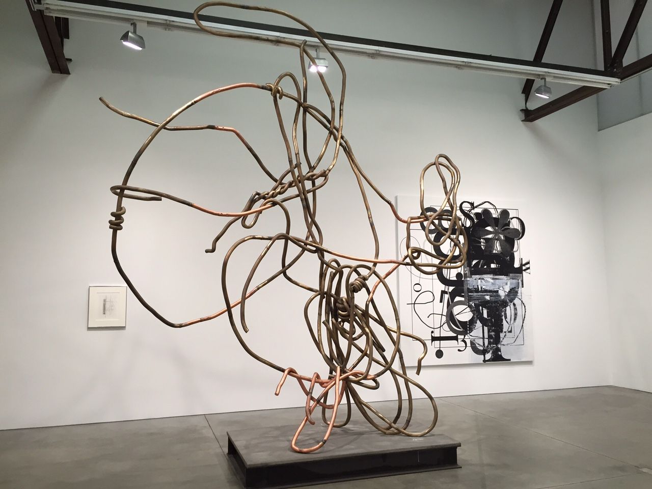 Christopher Wool, Christopher Wool at Luhring Augustine, photo 2