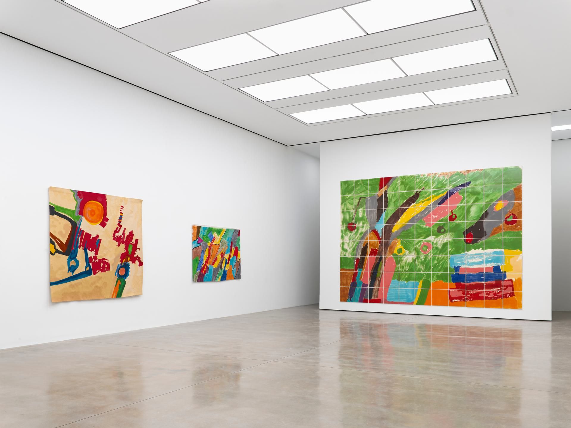 Etel Adnan, This Beautiful Light at White Cube, photo 3