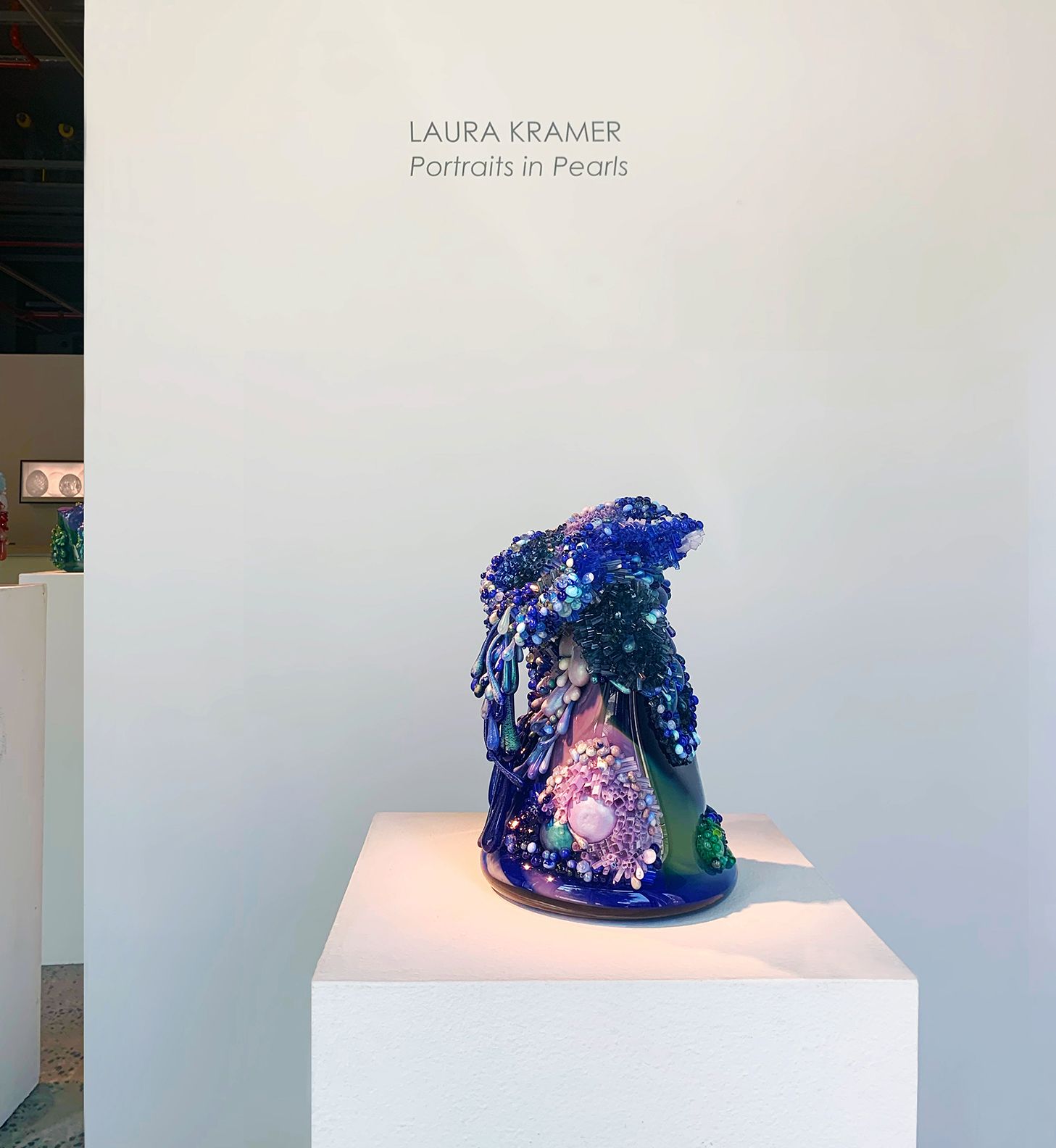 Laura Kramer, Portraits in Pearls at Heller Gallery, photo 3