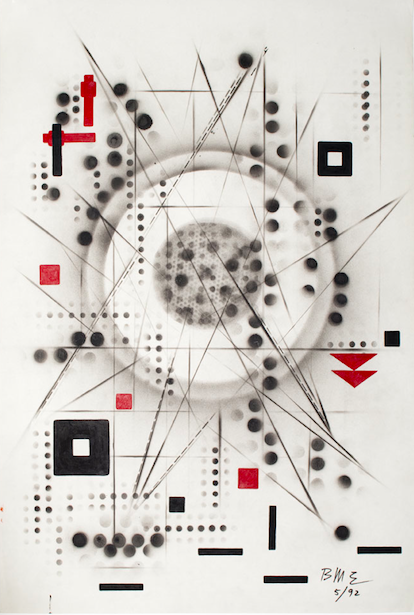 Ben Morea, The Line Between at 33 Orchard, photo 2