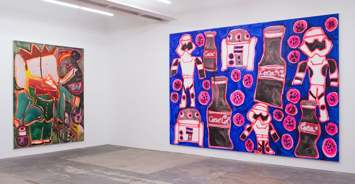 Katherine Bernhardt, Green at Canada, photo 4