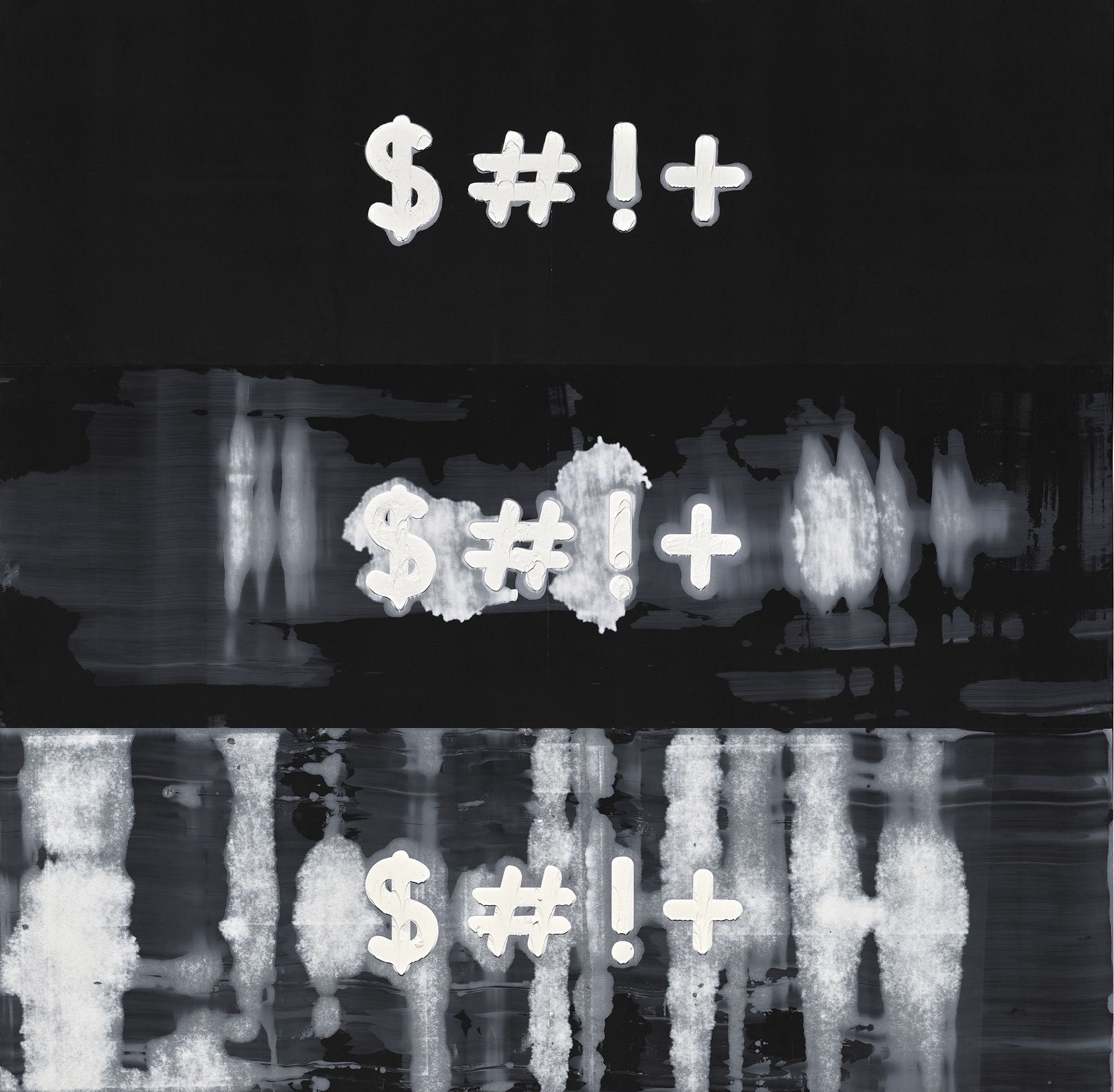Mel Bochner, Exasperations at Peter Freeman, photo 2