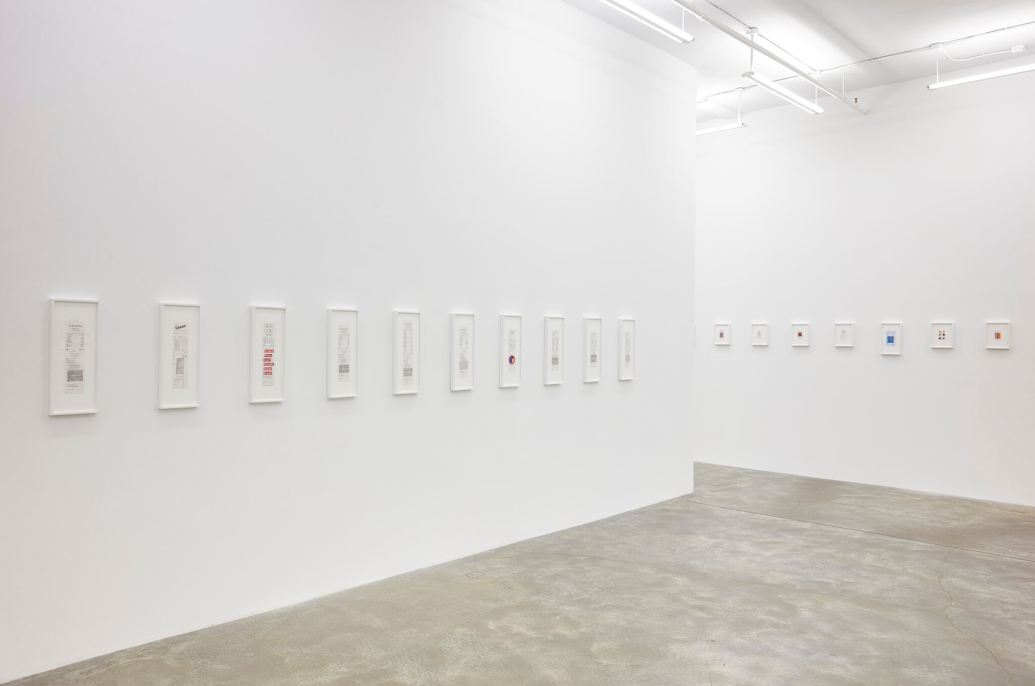 Jonathan Monk, Restaurant Drawings at Casey Kaplan, photo 6