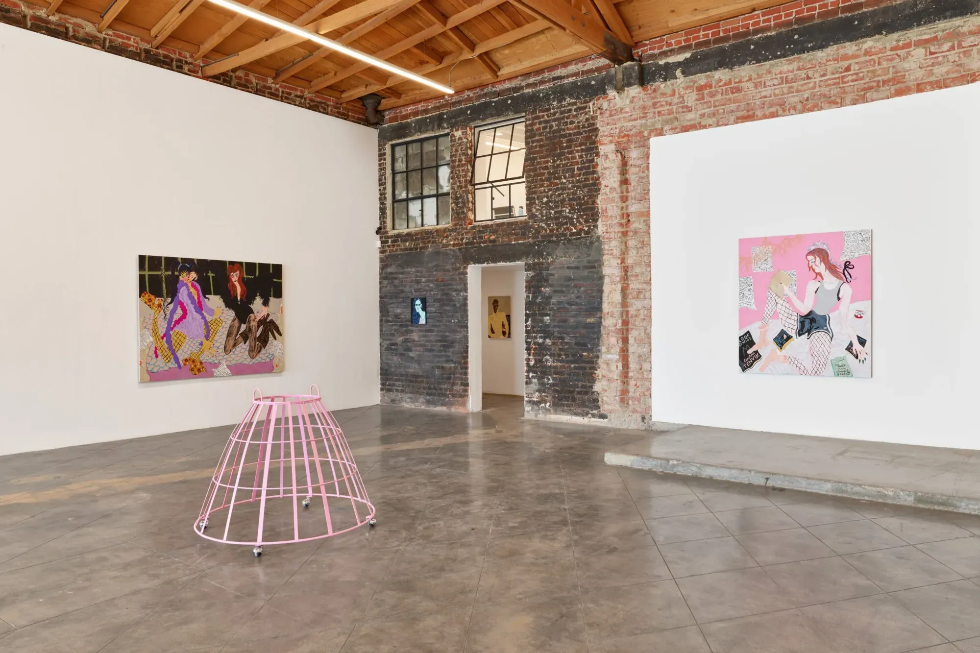 Constance Tenvik, Aloof Periwigs at Anat Ebgi, photo 9