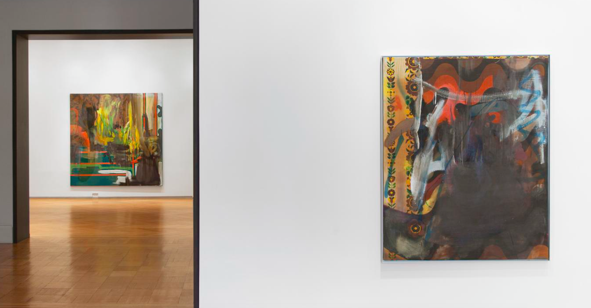 Albert Oehlen, Fabric Paintings at Skarstedt, photo 4