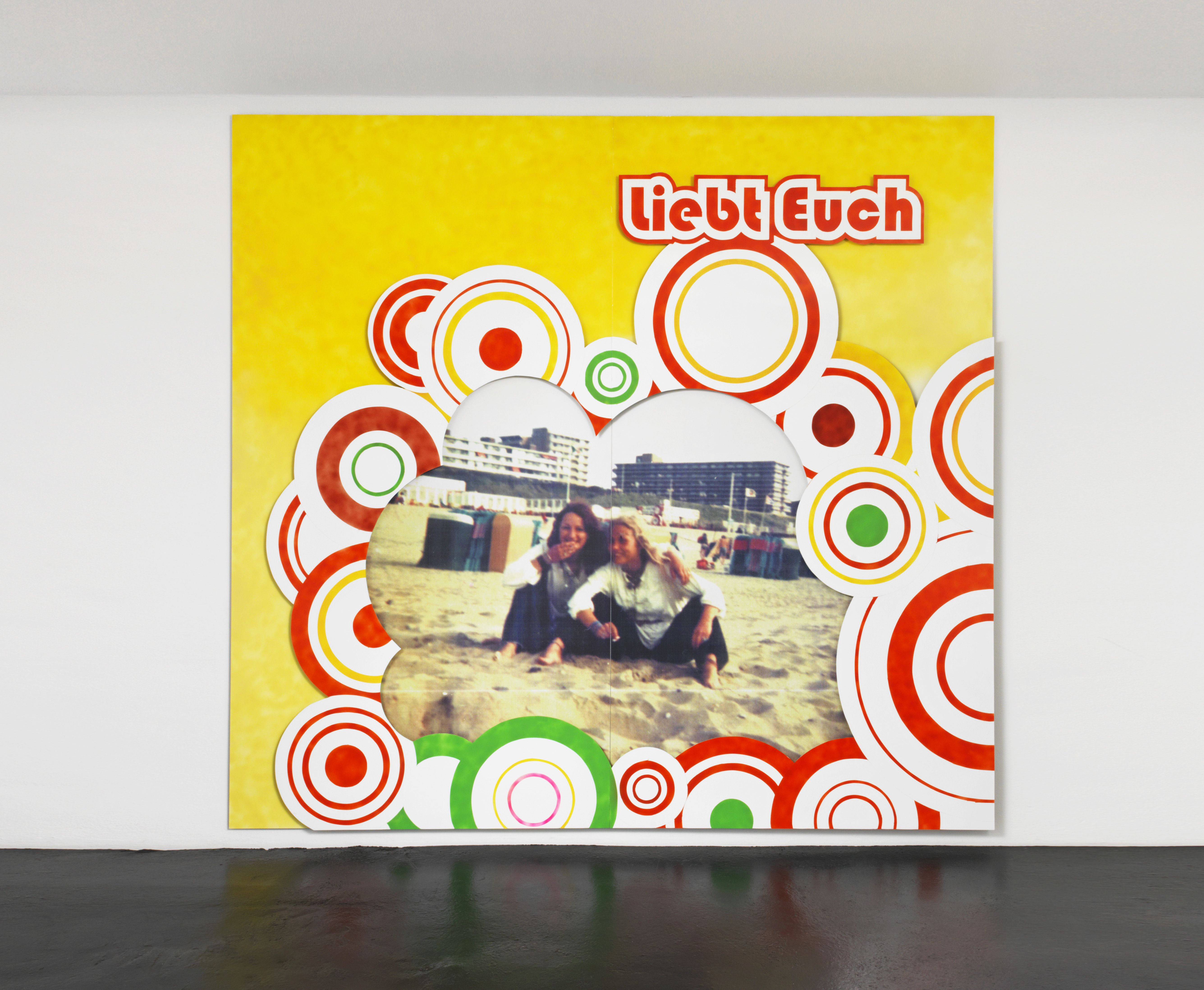 Michel Majerus, Aluminium Paintings at Neugerriemschneider, photo 3