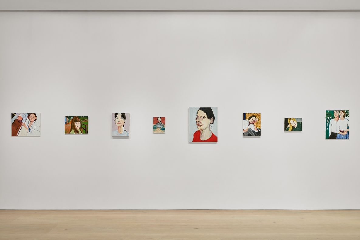 Chantal Joffe, Chantal Joffe at Victoria Miro, photo 2