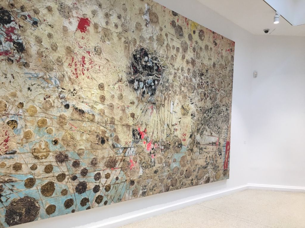 Mark Bradford, Tomorrow Is Another Day at United States Pavilion, photo 2