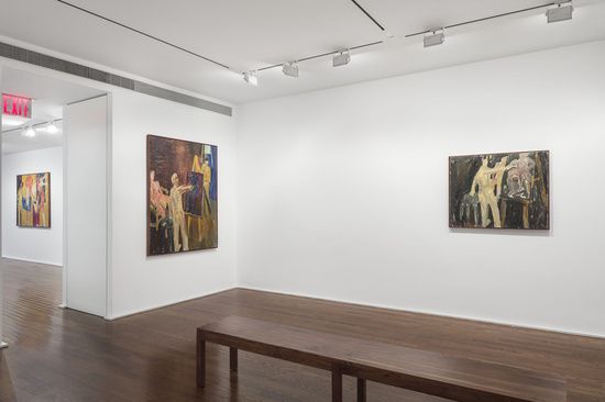 Allan Kaprow, Paintings New York at Hauser & Wirth, photo 2