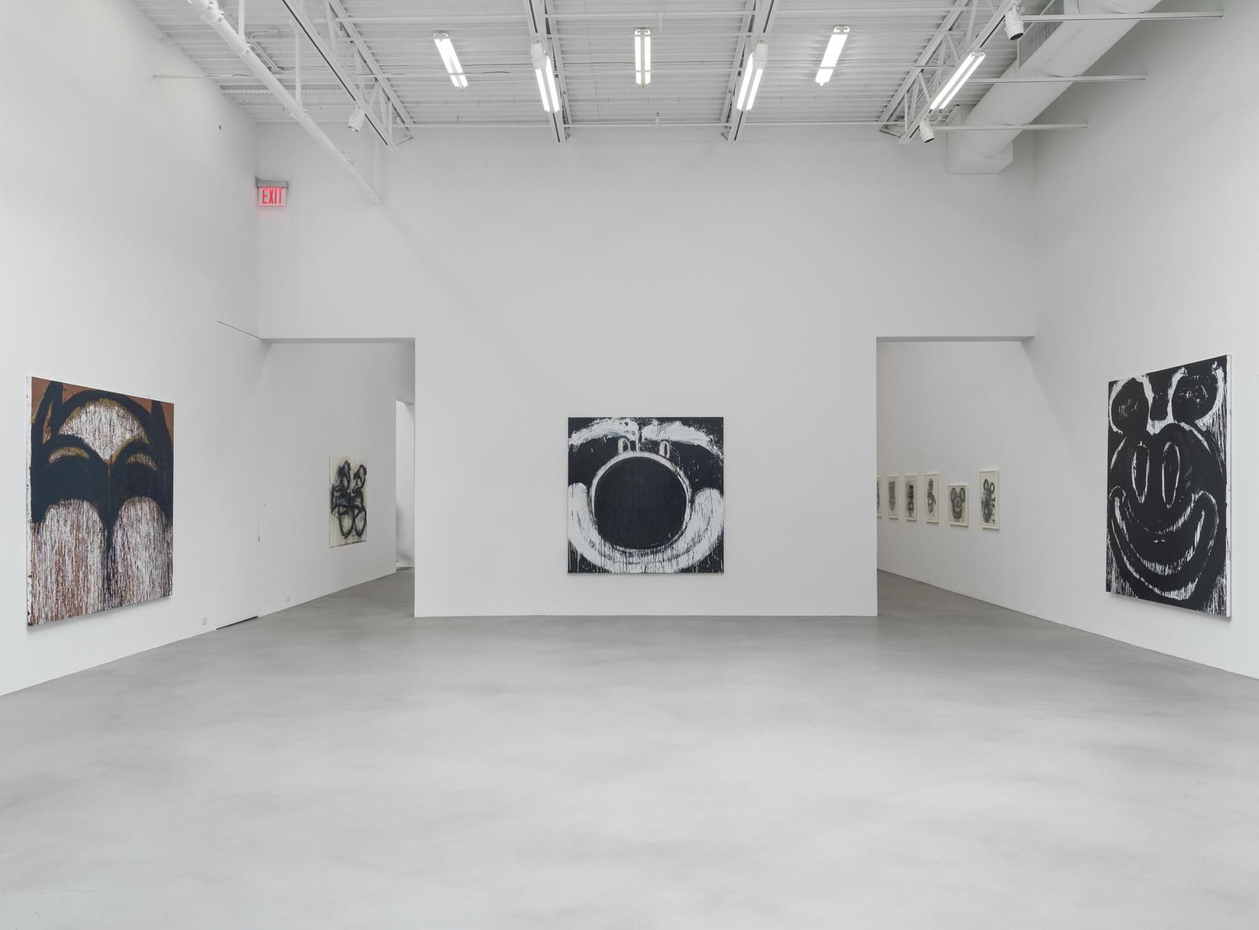 Joyce Pensato, Castaway at Petzel, photo 3