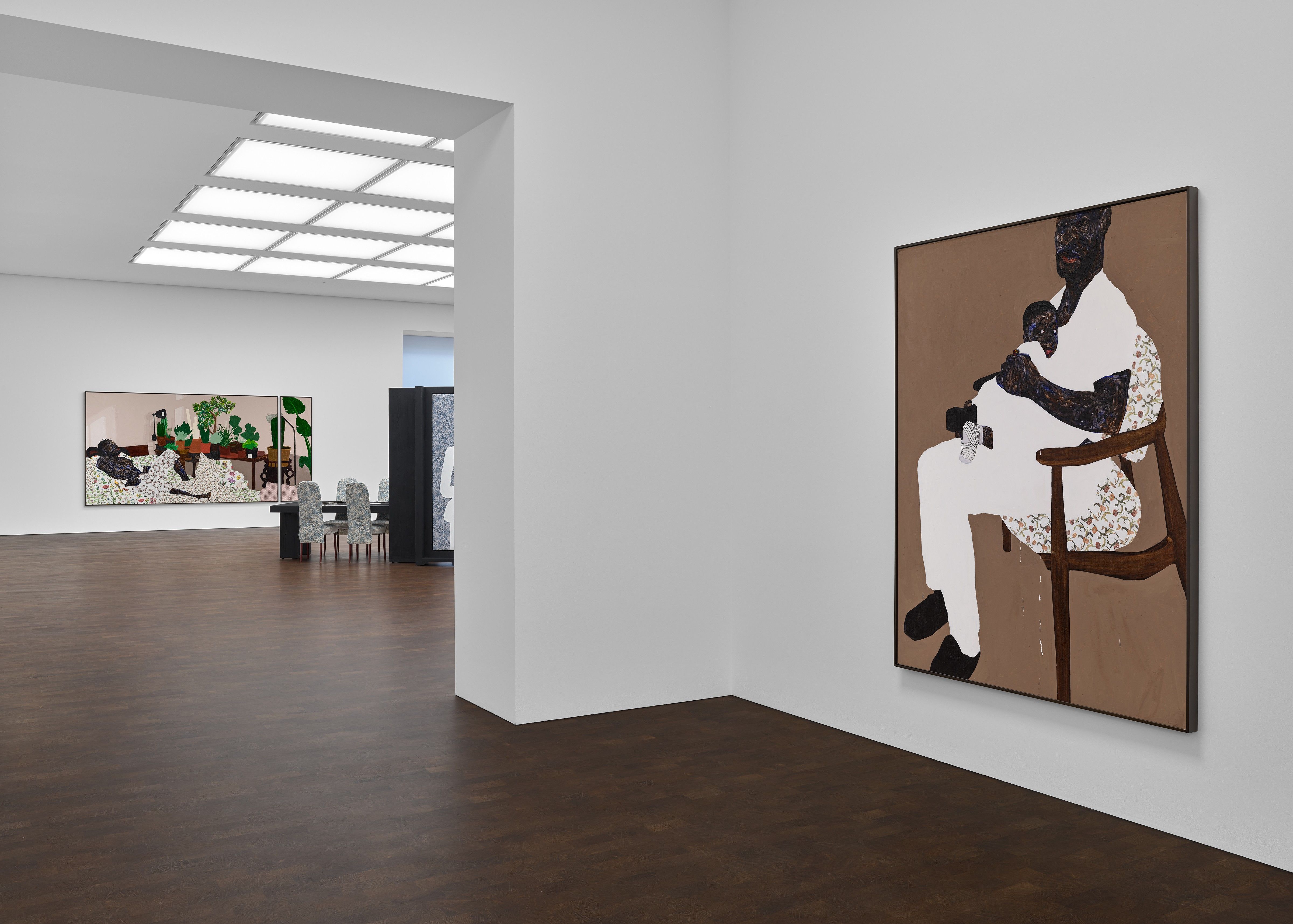 Amoako Boafo, I Do Not Come to You by Chance at Gagosian, photo 5