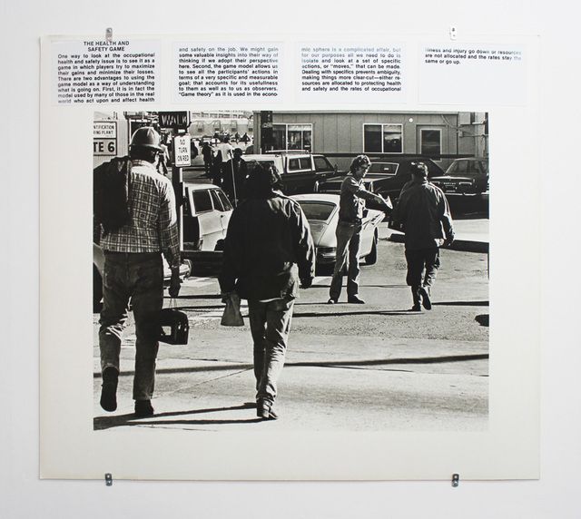 Fred Lonidier, The Health And Safety Game, 1976 at Essex Street, photo 3