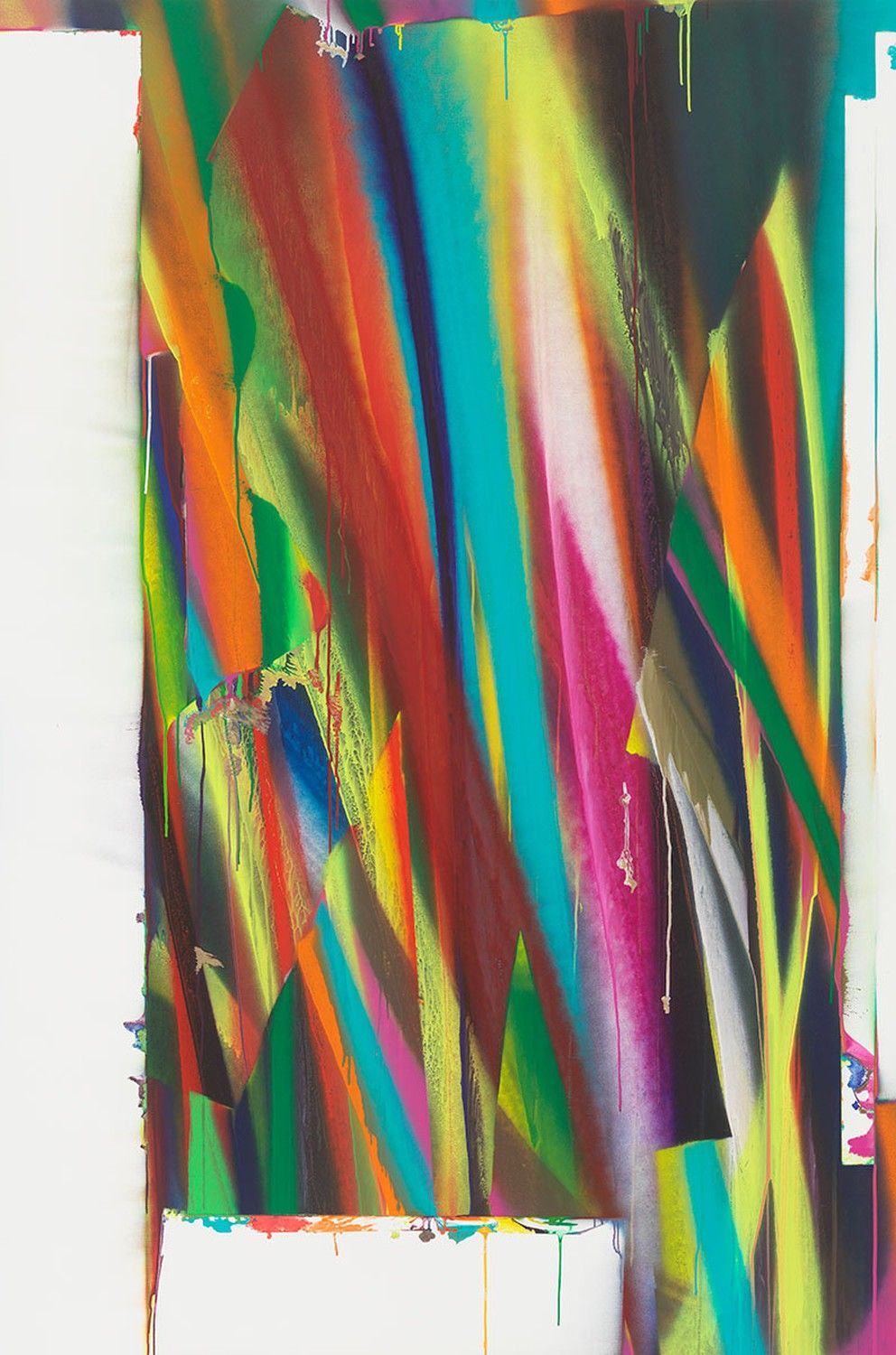 Katharina Grosse, Prototypes of Imagination at Gagosian, photo 2