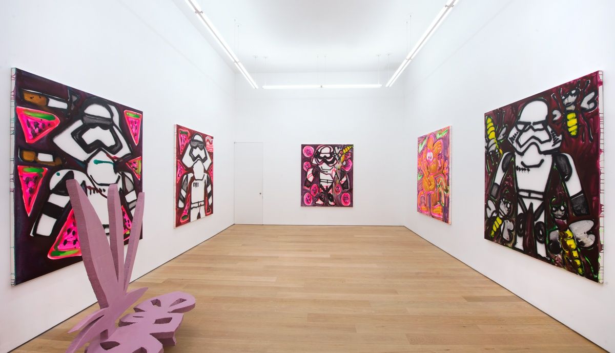 Katherine Bernhardt, Green at Canada, photo 7