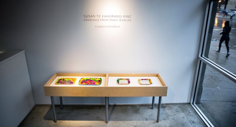 Susan Te Kahurangi King, Drawings from Many Worlds at Andrew Edlin, photo 5