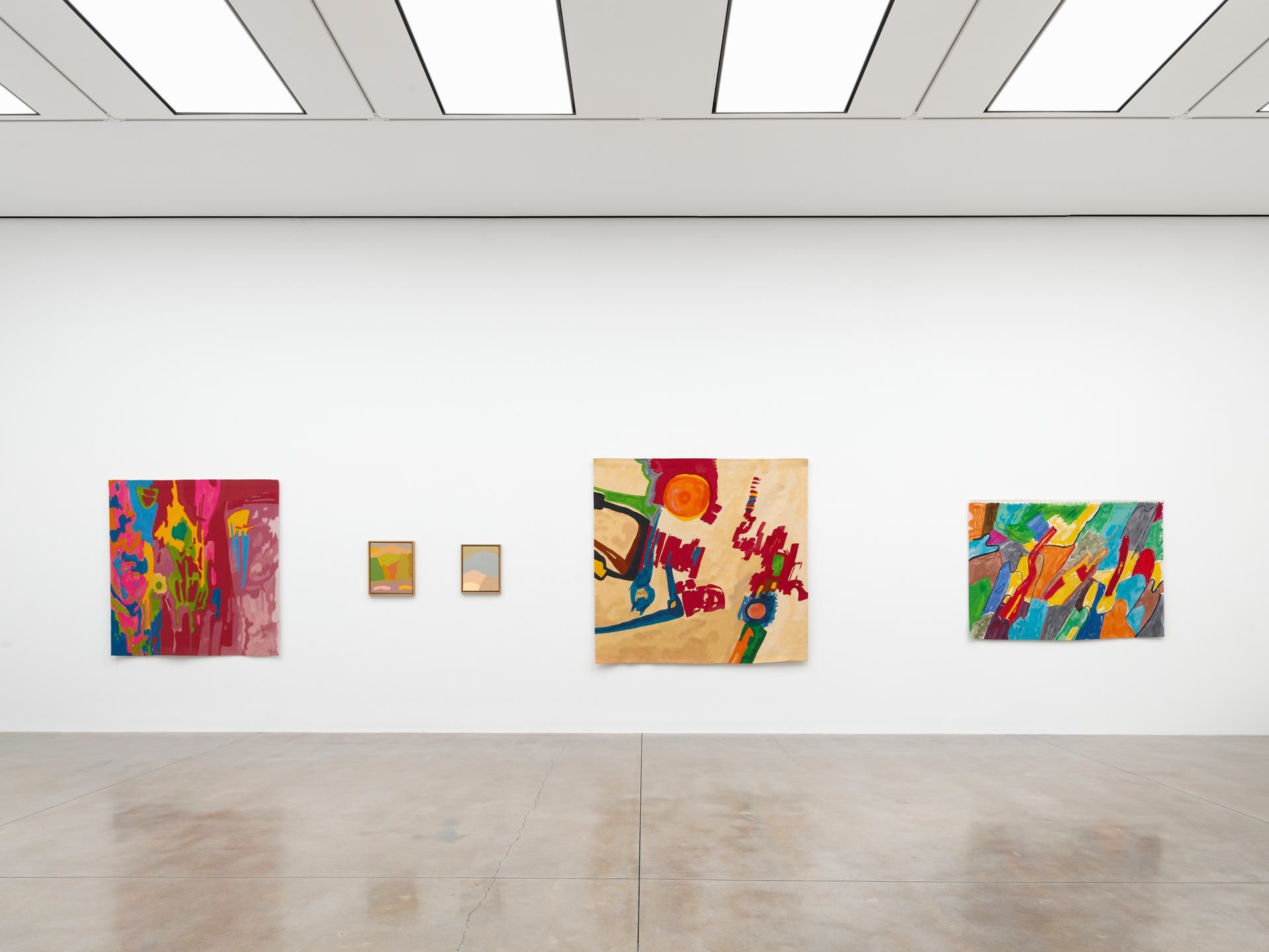 Etel Adnan, This Beautiful Light at White Cube, photo 2