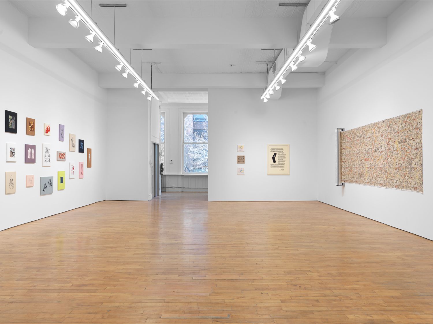Elaine Reichek, Material Girl at Marinaro, photo 5