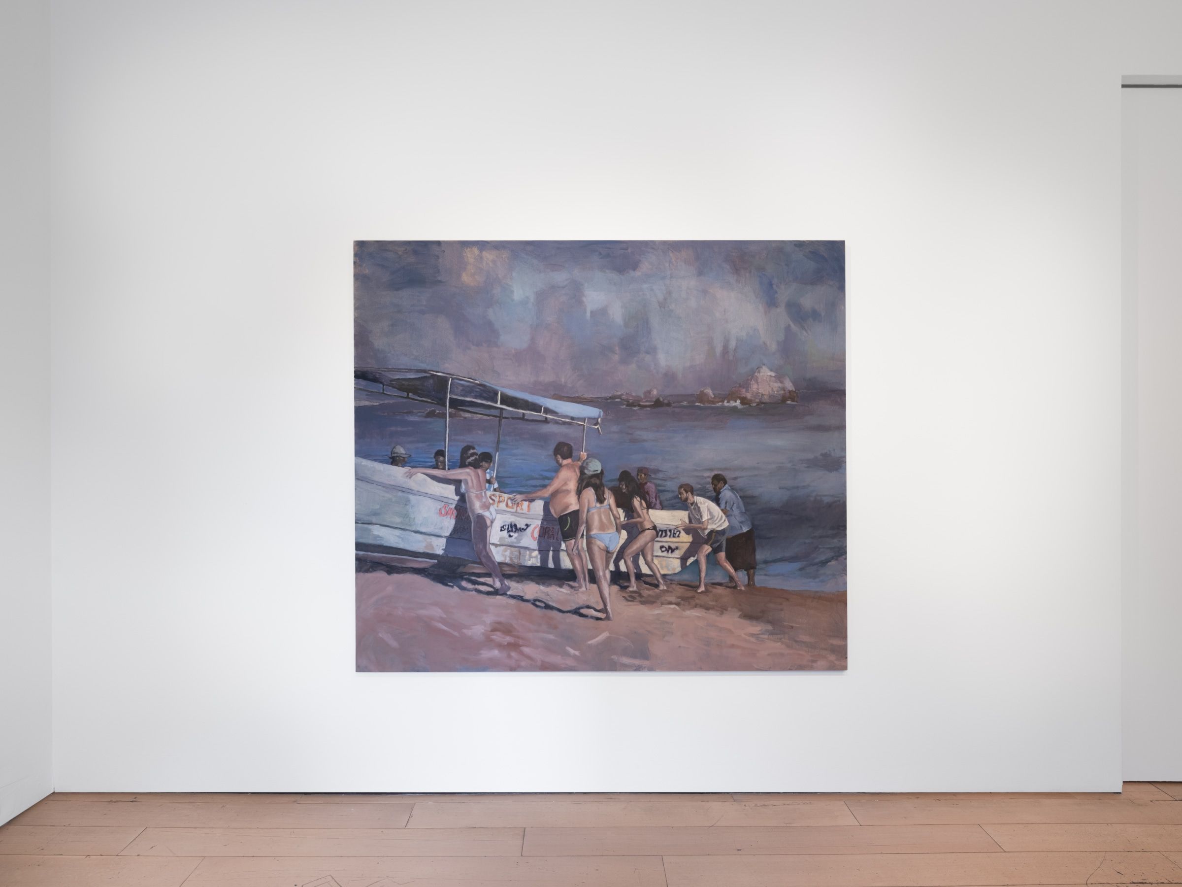 Emil Sands, Salt in the Throat at Kasmin, photo 9