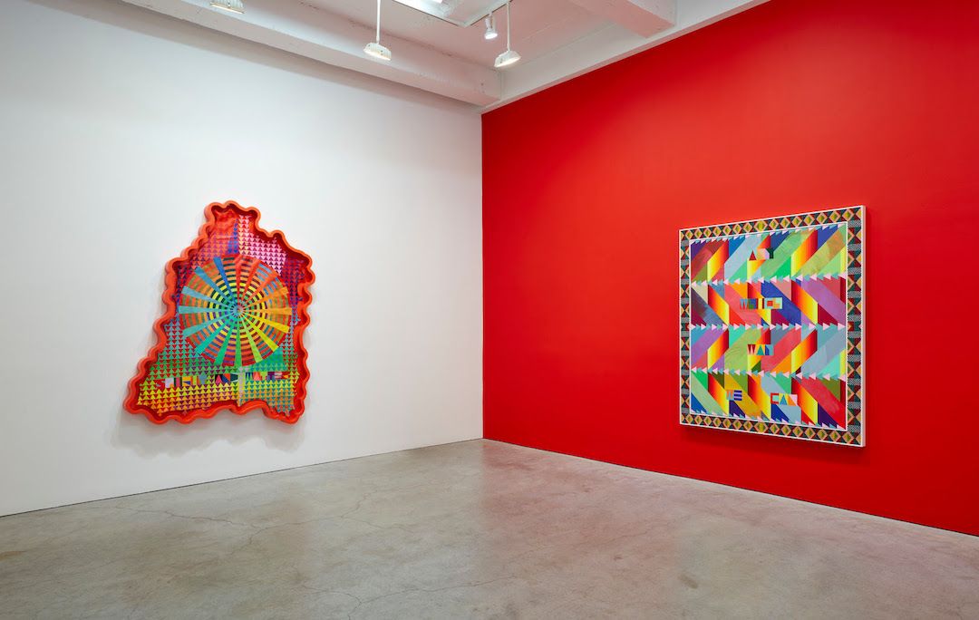 Jeffrey Gibson, Ancestral Superbloom at Sikkema Jenkins & Co., photo 2