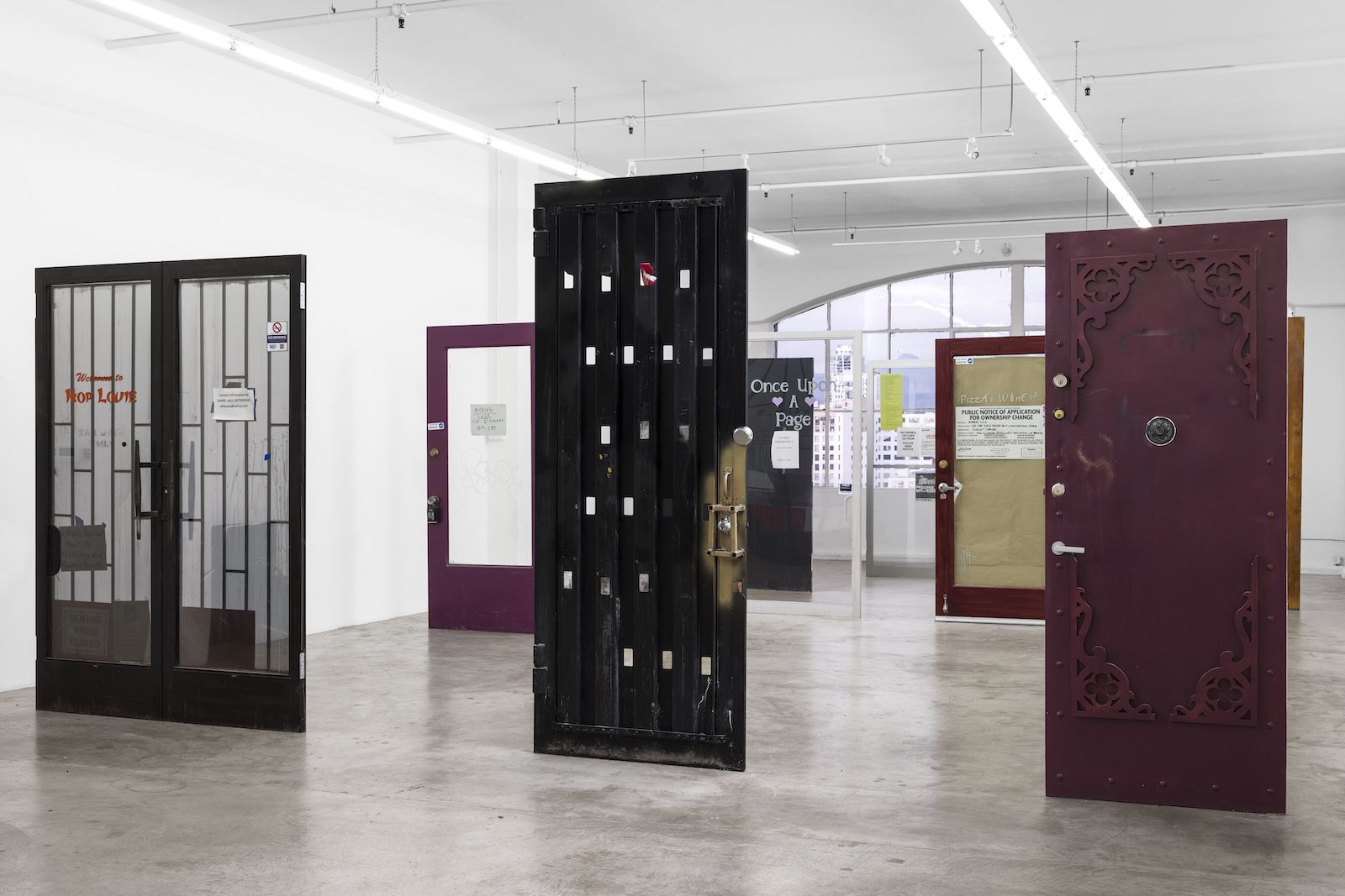 Fiona Connor, My muse is my memory, an archive of Closed Down Clubs at Château Shatto, photo 4