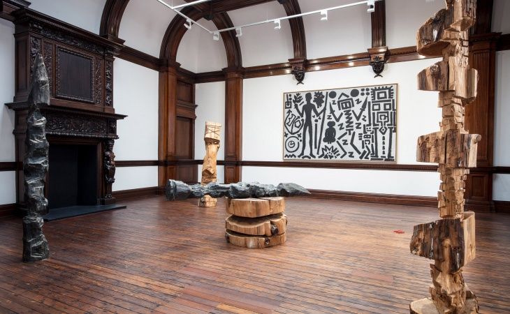 A.R. Penck, Paintings from the 1980s and Memorial to an Unknown East German Soldier at Michael Werner, photo 7