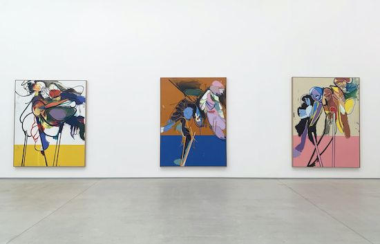 Daniel Richter, Furor I at Thaddaeus Ropac, photo 2