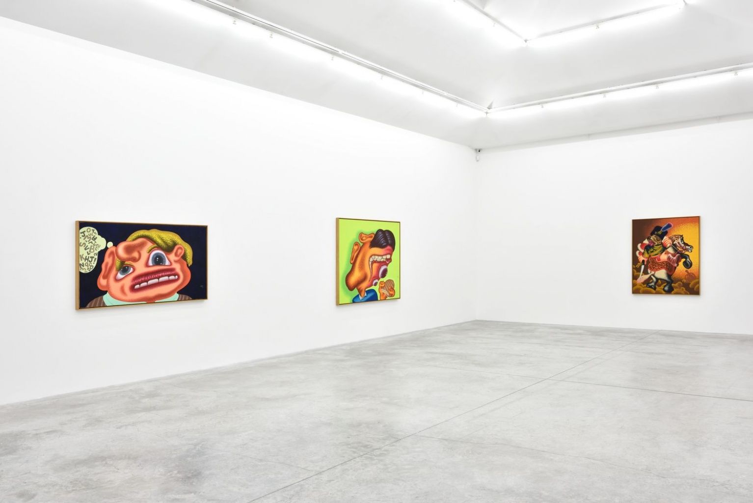 Peter Saul, Art History is Wrong at Almine Rech, photo 3