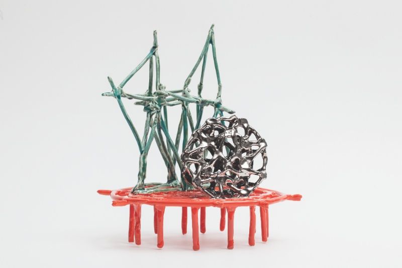 Shannon Goff & Roxanne Jackson, Flamethrowers at Elijah Wheat Showroom, photo 2