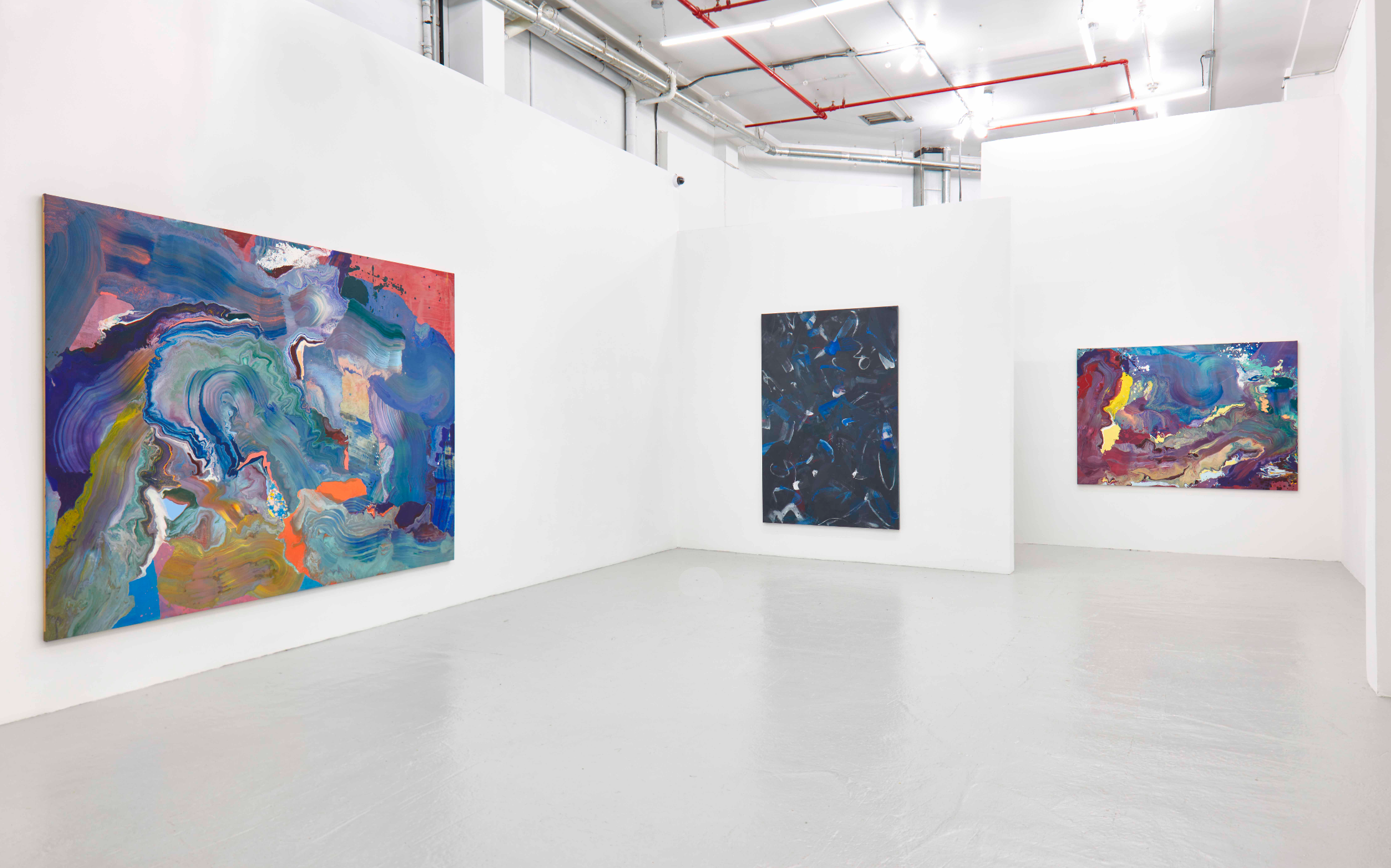 Elliott Lloyd, Color Wave, Paintings from 1973 to 1977 at David Richard Gallery, photo 2
