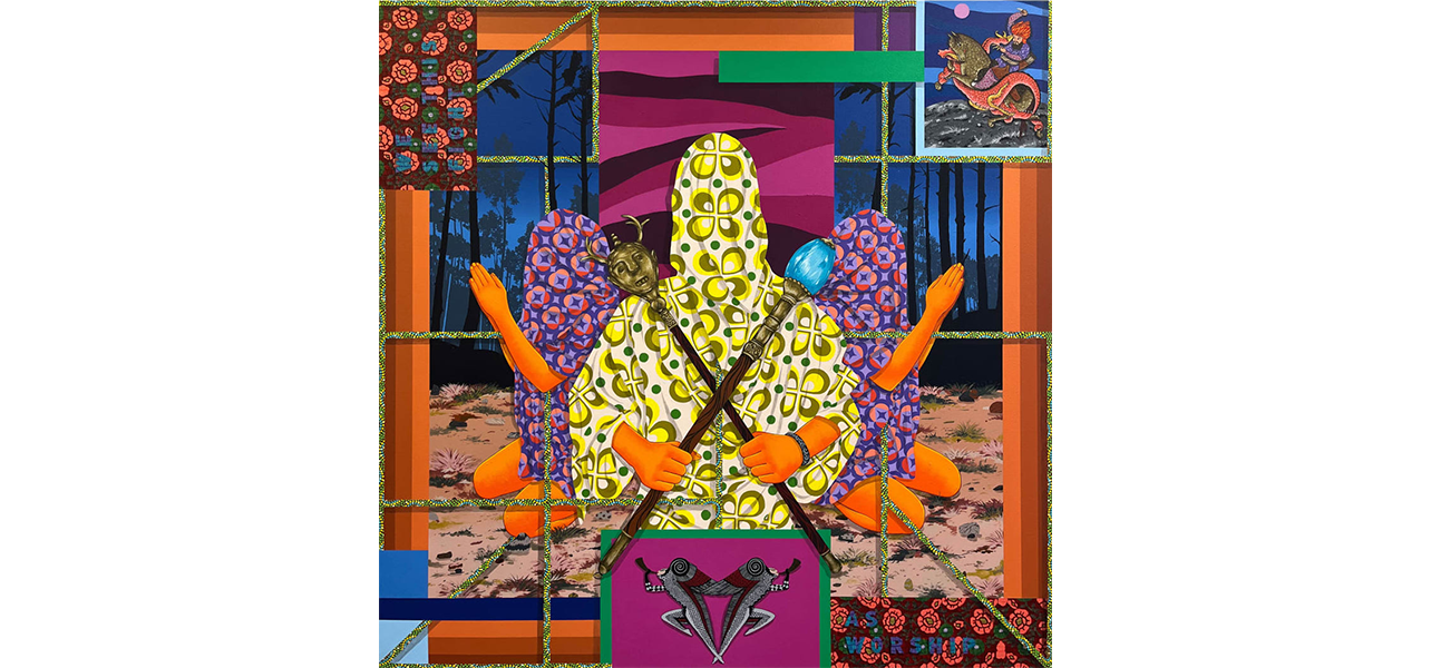 Amir H. Fallah, A War on Wars at Shulamit Nazarian, photo 2