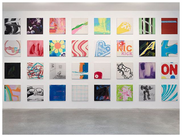 Michel Majerus, Michel Majerus at Matthew Marks, photo 21