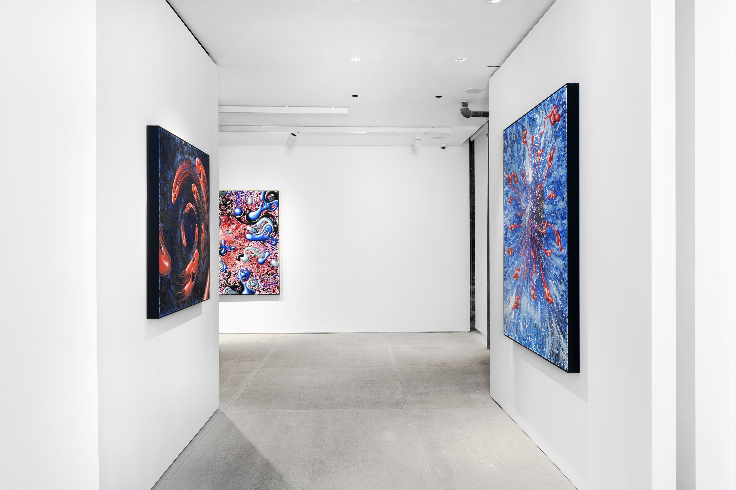 Kenny Scharf, Blue Blood at Totah, photo 2