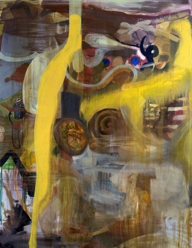 Albert Oehlen, Fn Paintings at Skarstedt, photo 2
