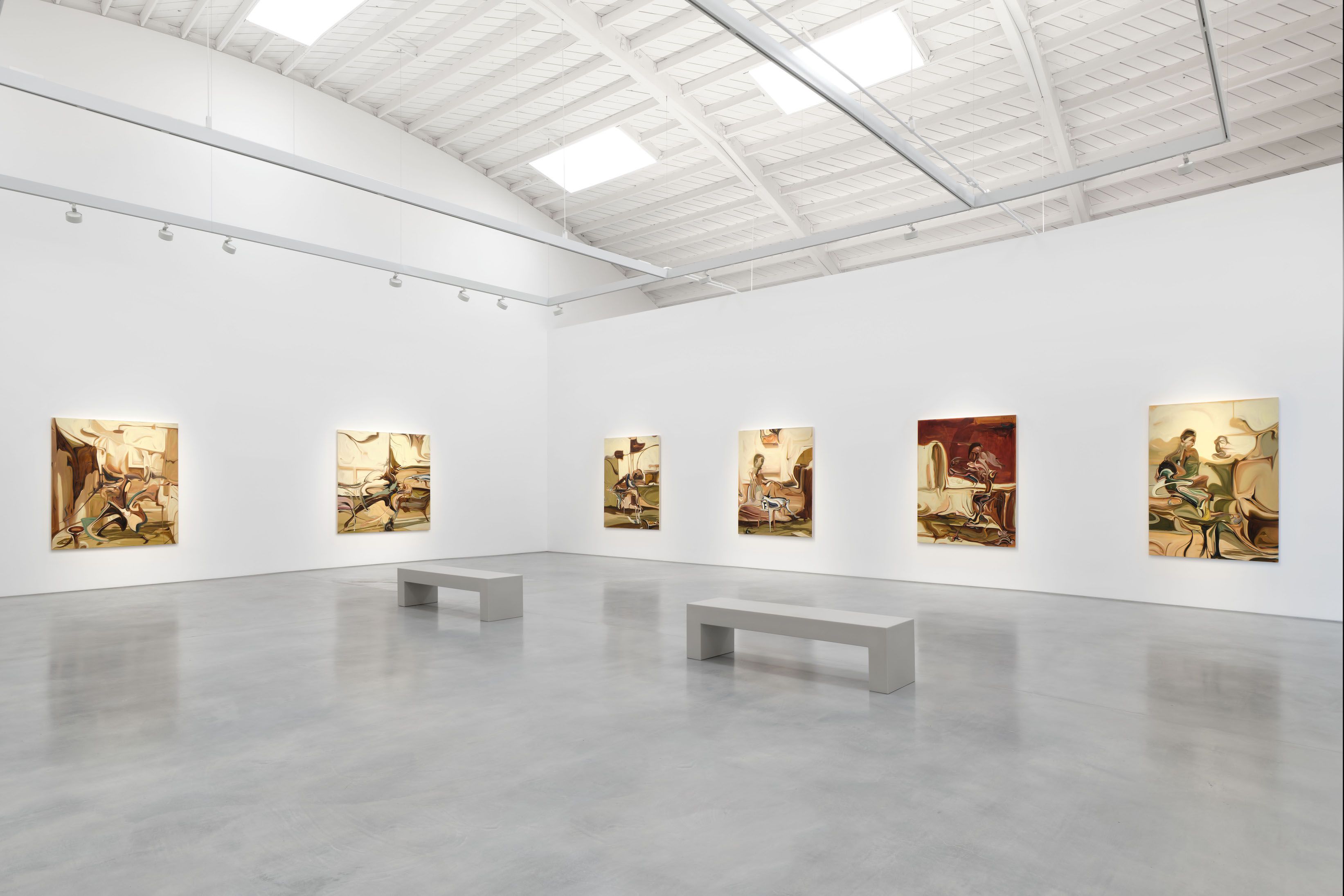 Luke Agada, Between Two Suns at Roberts Projects, photo 2