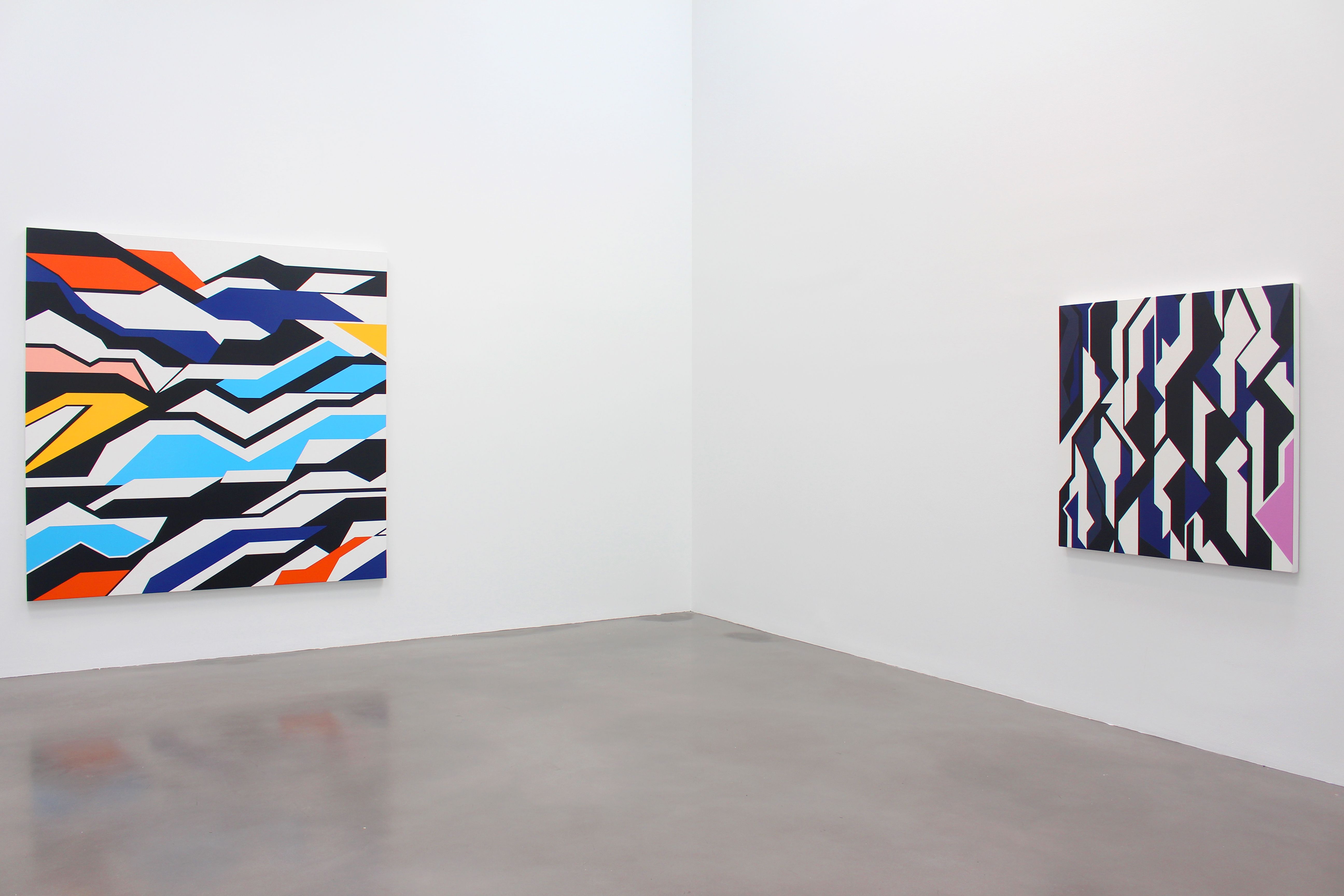 Sarah Morris, Finite and Infinite Games at Petzel, photo 10